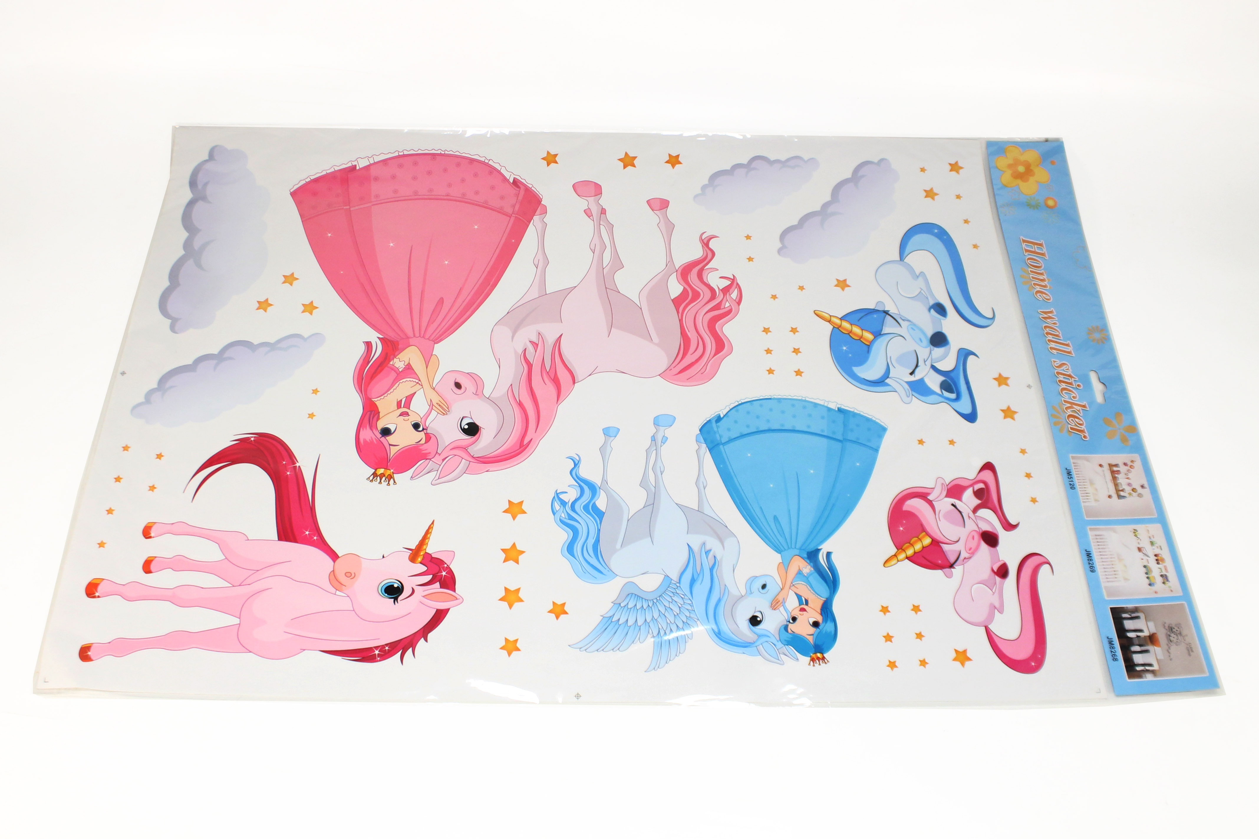 ^Sticker Transparan Motif Campur Uk.50x70 Ktg @300
