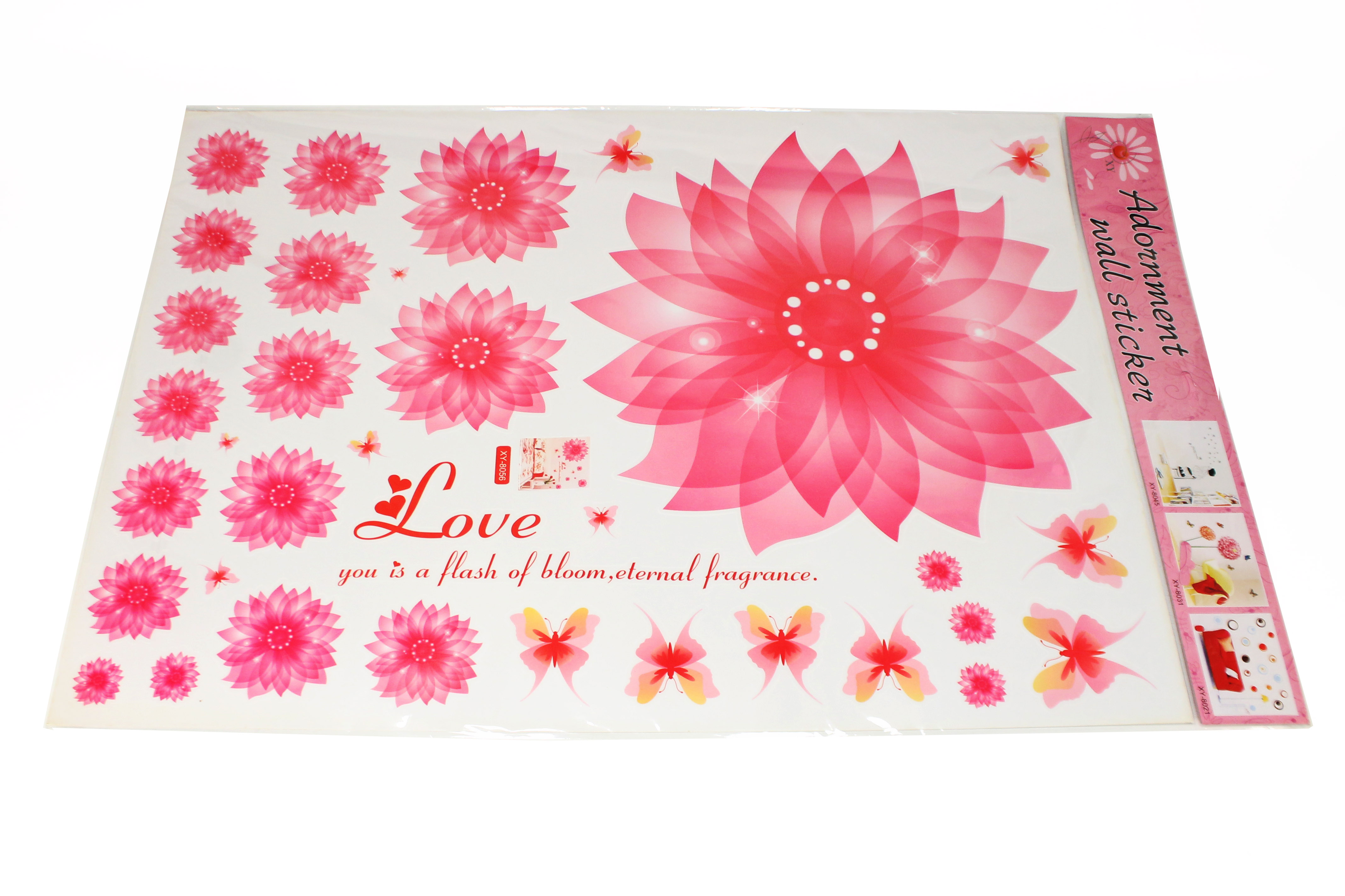 ^Sticker Transparan Motif Campur Uk.50x70 Ktg @300
