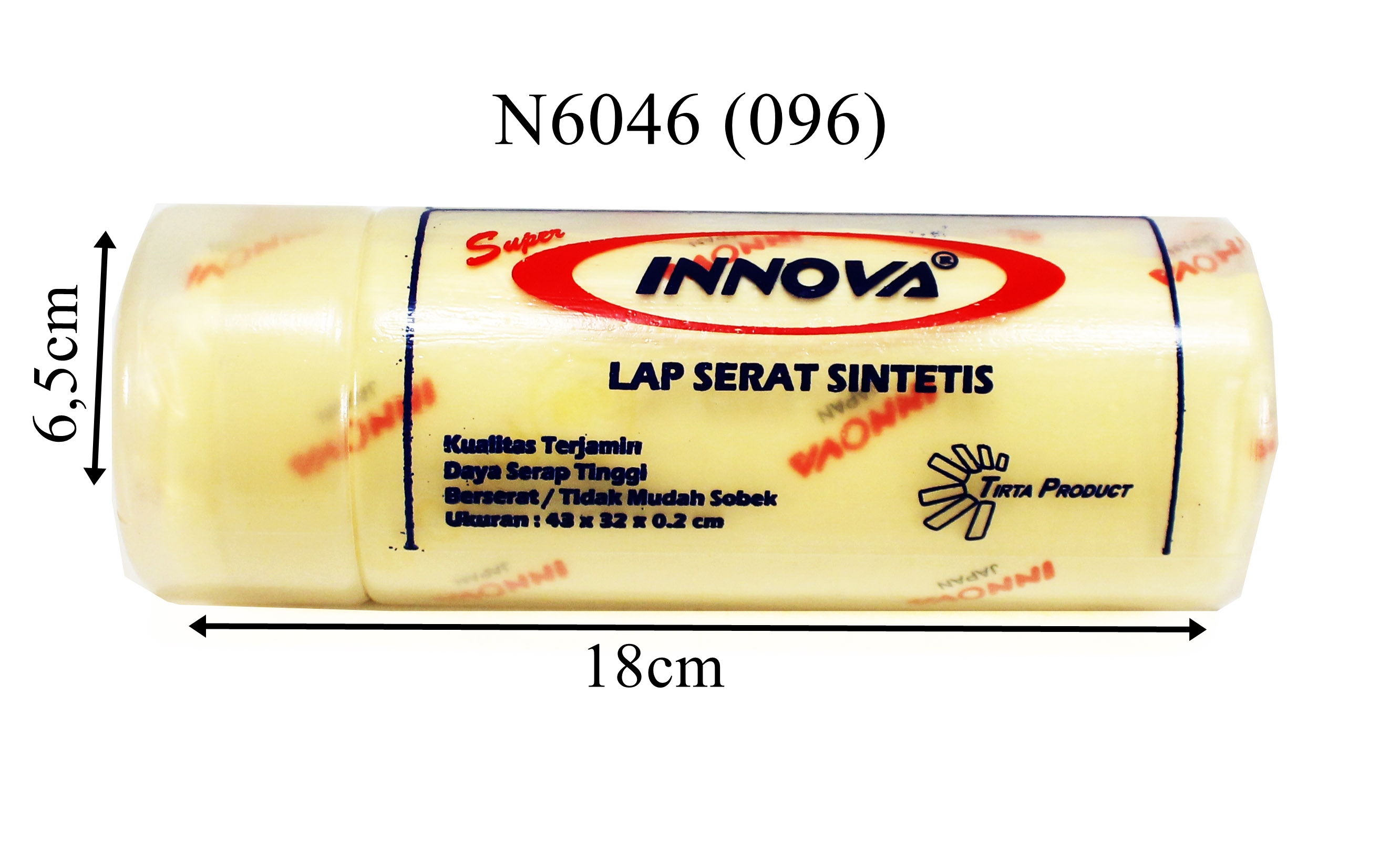 ~Lap Innova 43x32 Embos 70pcs/Plastik @350