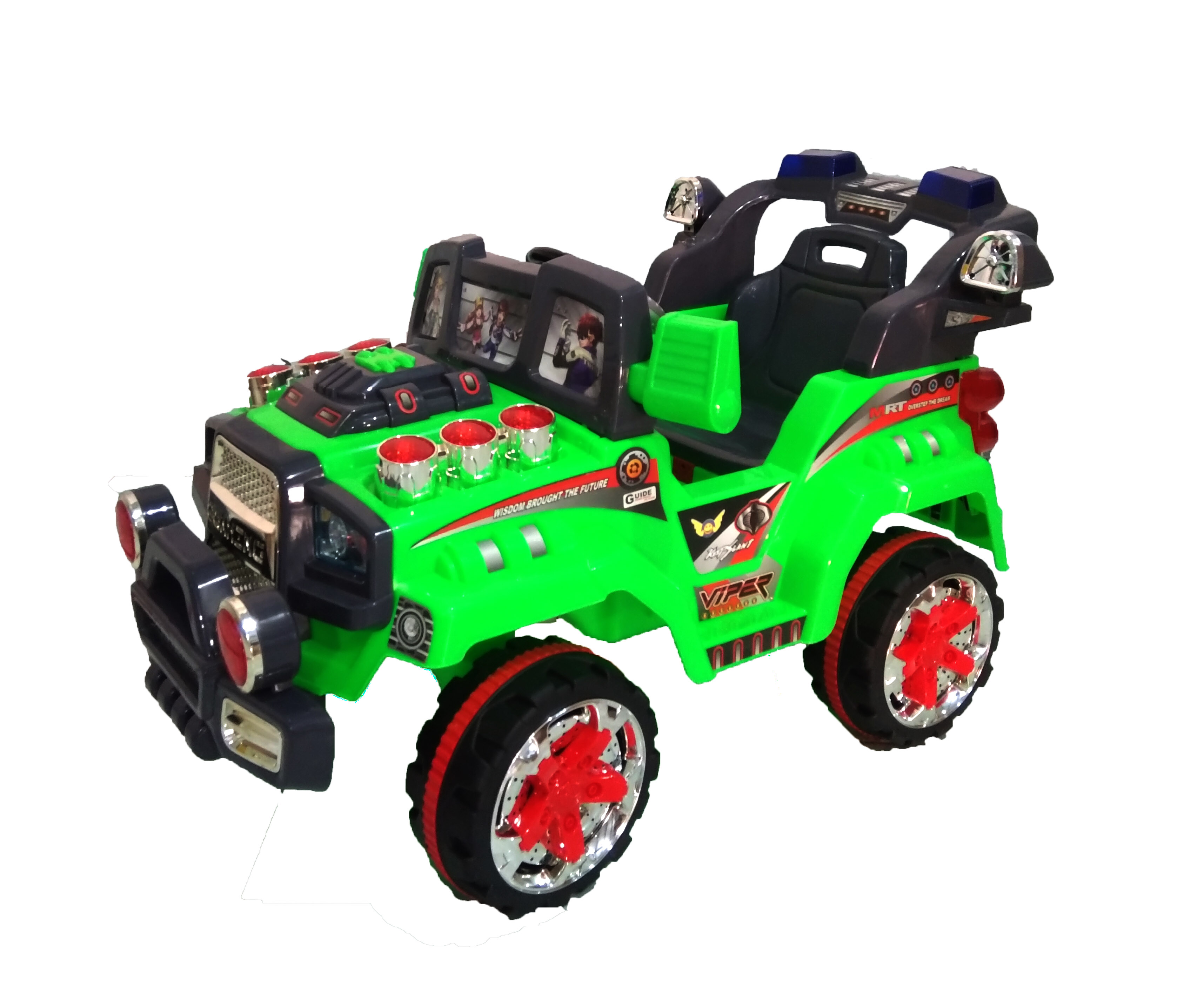 (NEW) Mobil Accu Barracuda Hijau