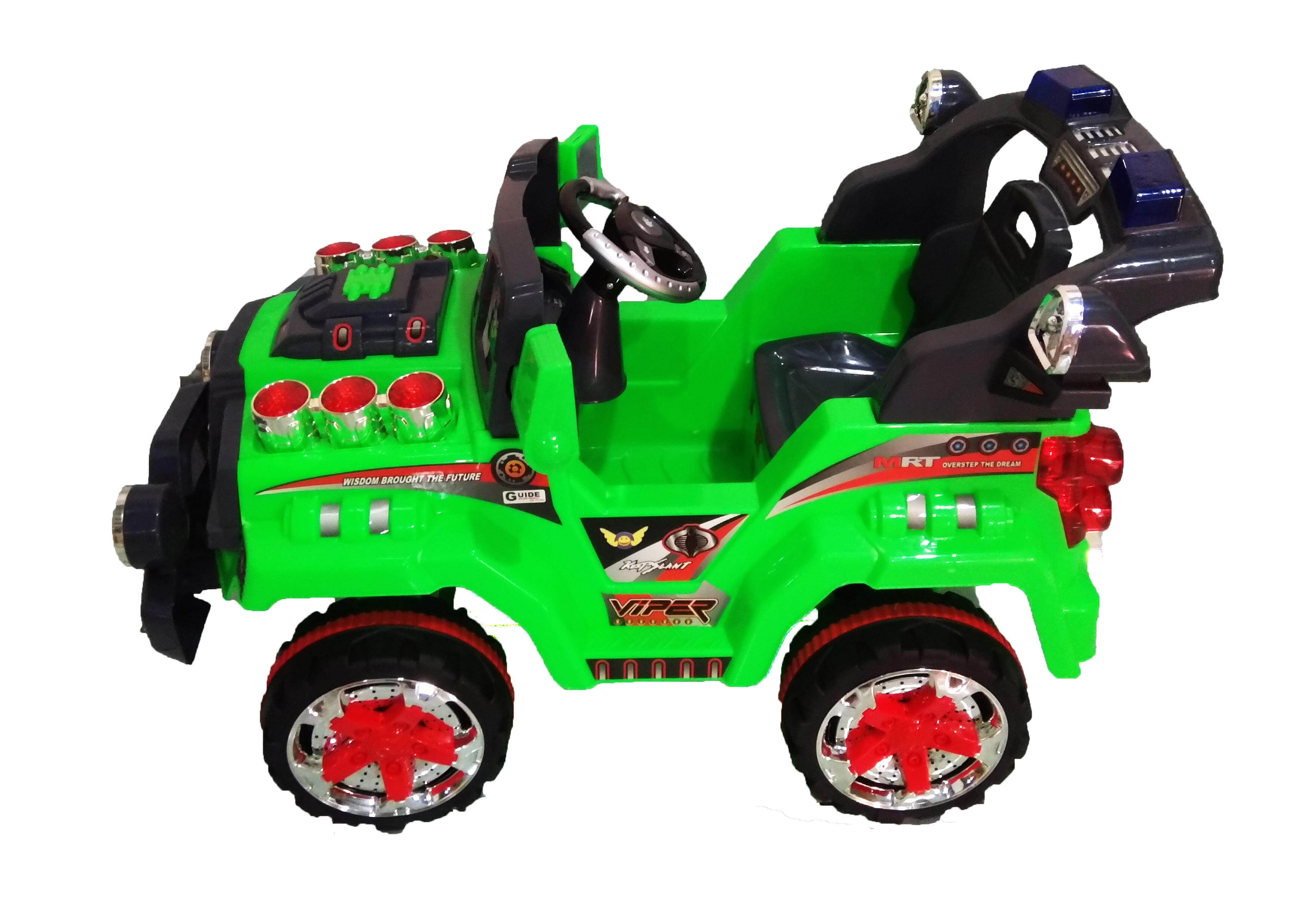 (NEW) Mobil Accu Barracuda Hijau