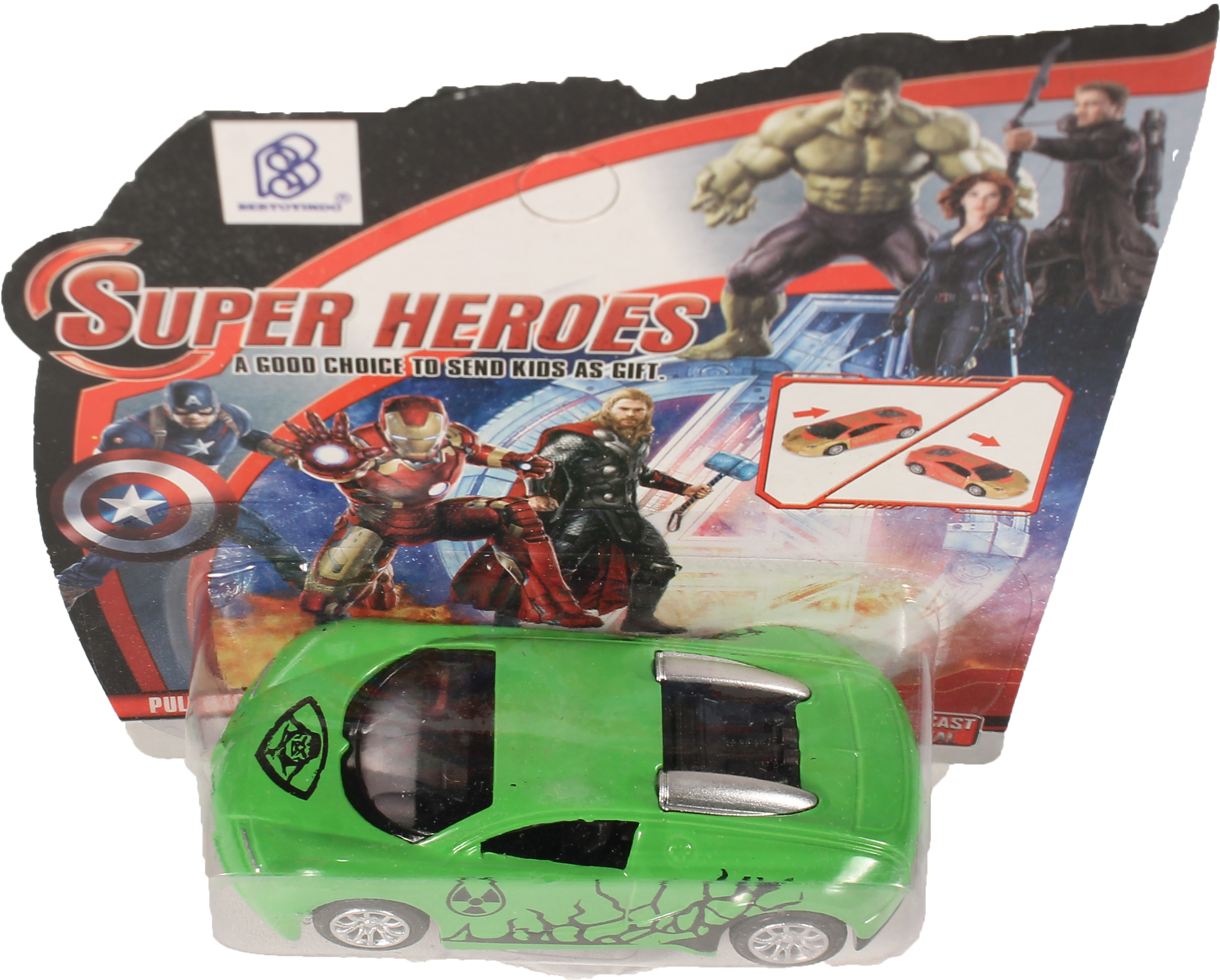 P/b Diecast Mobil Avengers Super Hero Press @384
