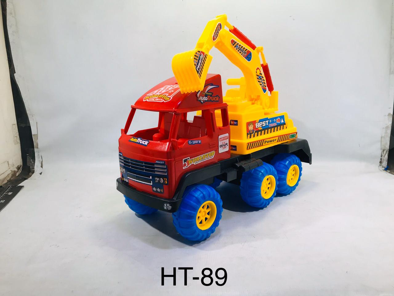 Truk Keruk Worldtop Roda Warna + Topi Ktg @12