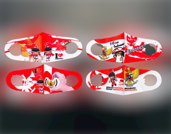Masker Scuba Anak Karakter Indonesia @12