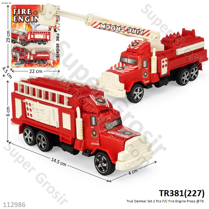 Truk Set 2 Pcs P/B Press @76