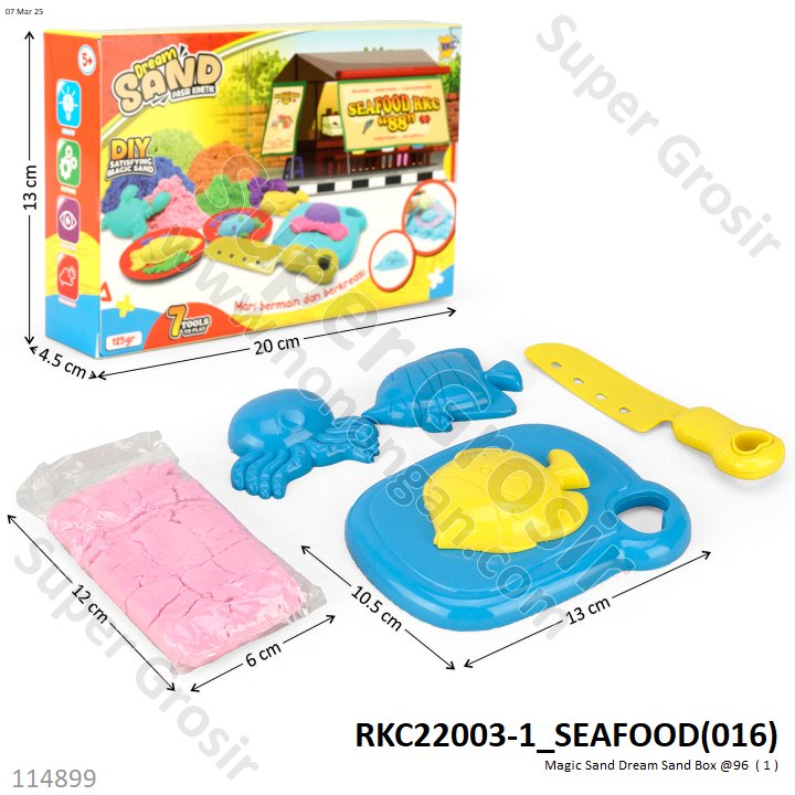 Magic Sand Set Cetakan Dream Sand Box @96