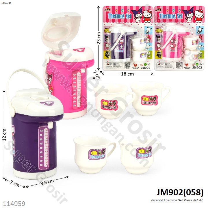 Perabot Thermos Set Press @192