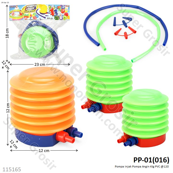 Pompa Injak Pompa Angin Ktg PVC @120