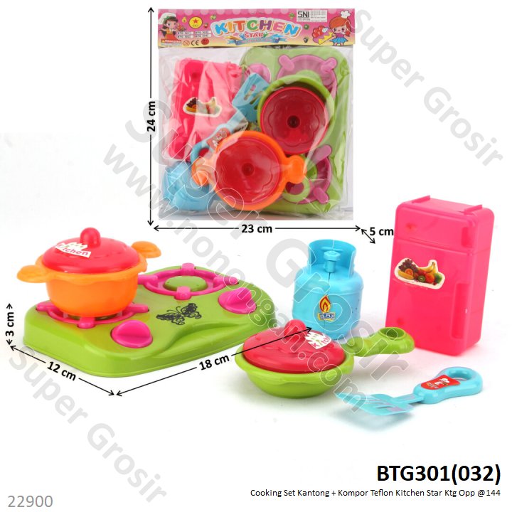 Cooking Set Kitchen Star Ktg Opp @144
