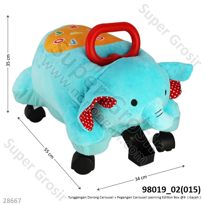 Tunggangan Boneka Carousel Pegangan Learning Edition 3 Model Box @6