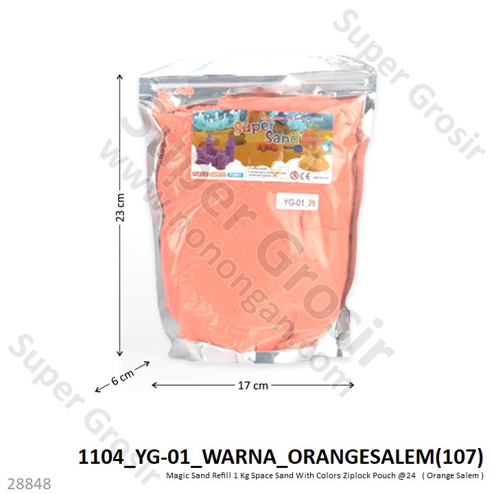Magic Sand Refill 1 Kg Space Sand With Colors Ziplock Pouch @24 