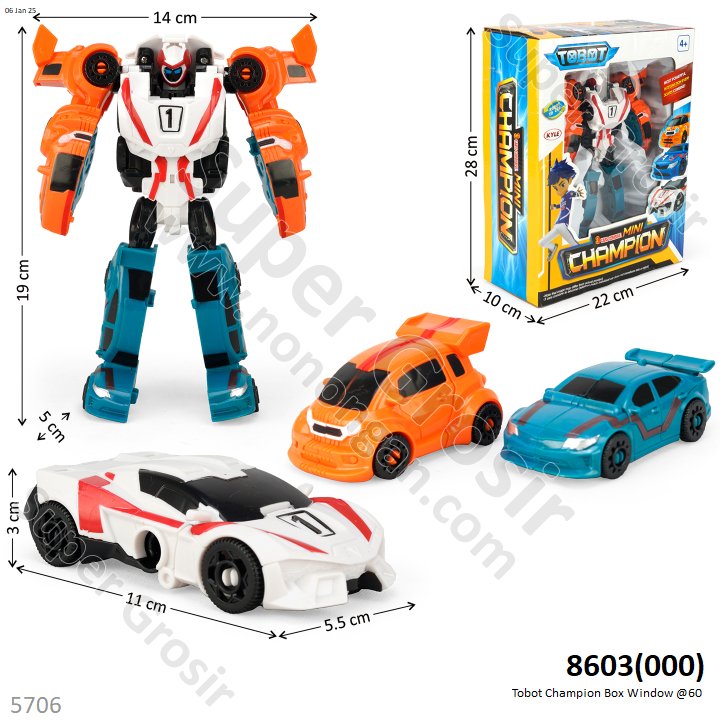 Tobot Champion Box Window @60