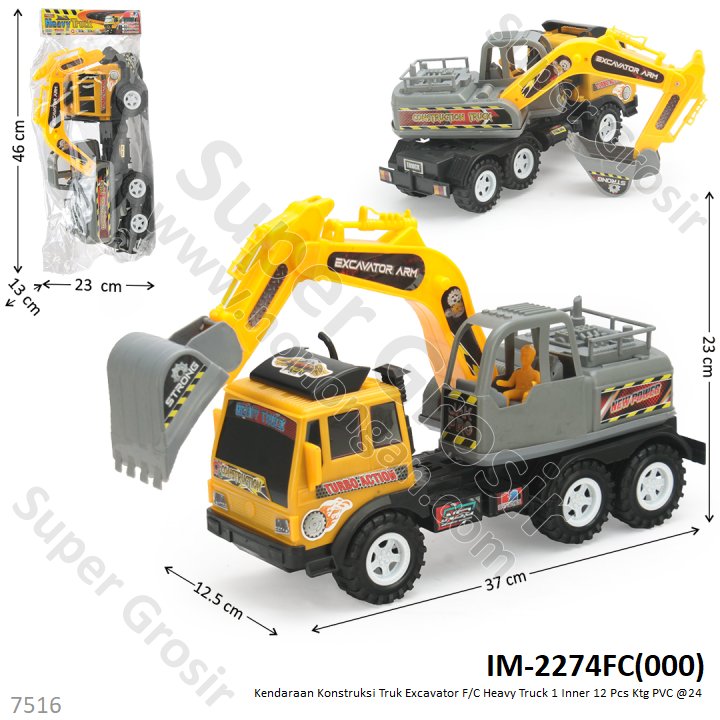 Truk Excavator Tronton F/C Heavy Truck 1 Inner 12 Pcs Ktg PVC @24