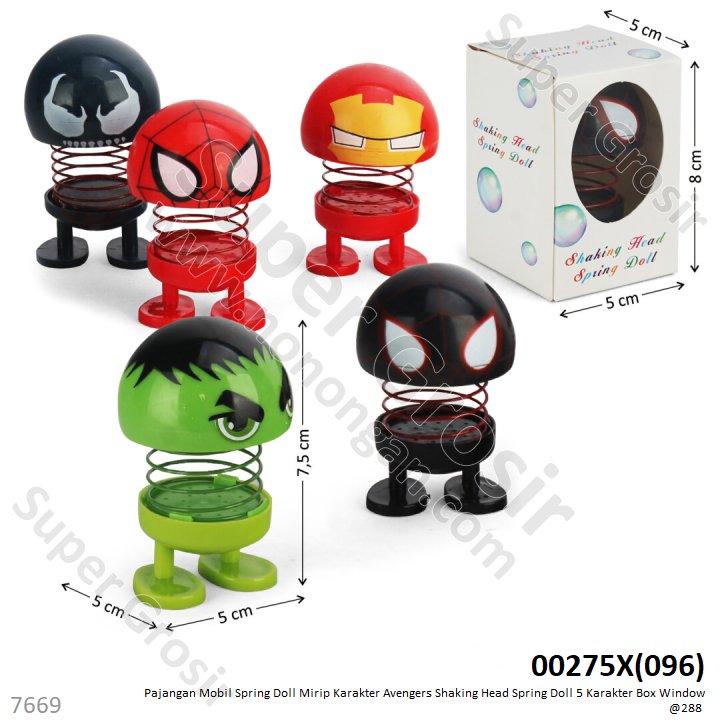 Spring Doll Avengers Box Window @288