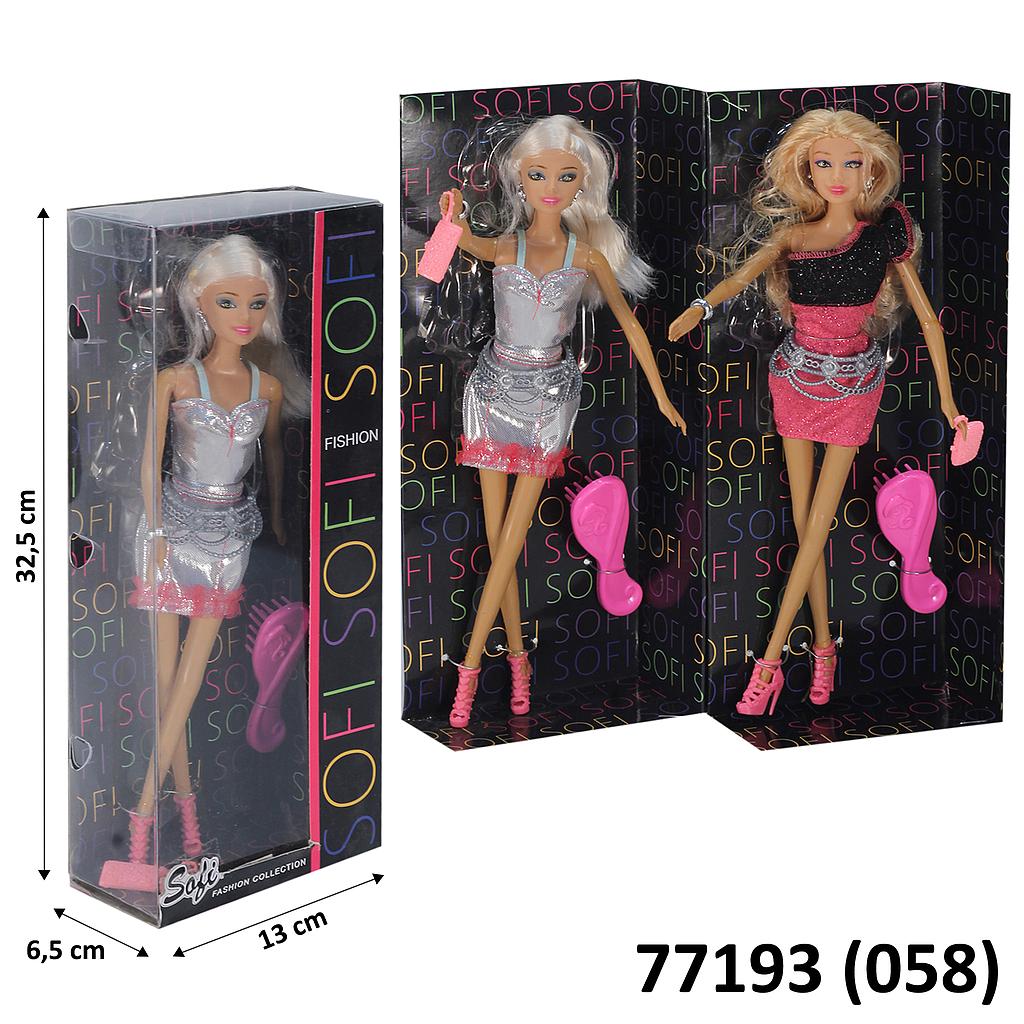 Boneka Barbie Sofi Box Window @108