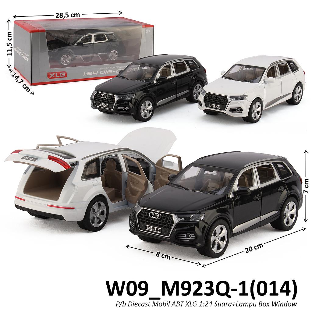 Diecast Mobil Audi ABT 1:24 P/B B/O Lampu Suara XLG Box Window @36