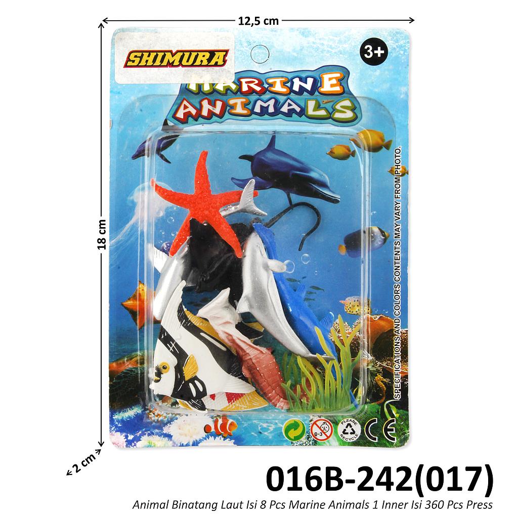 Hewan Laut Set 8 Pcs Marine Animals Press @720