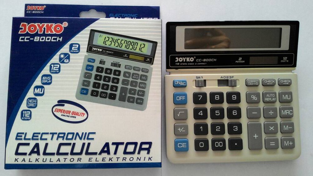 (OBRAL) Kalkulator joyko CC-800CH