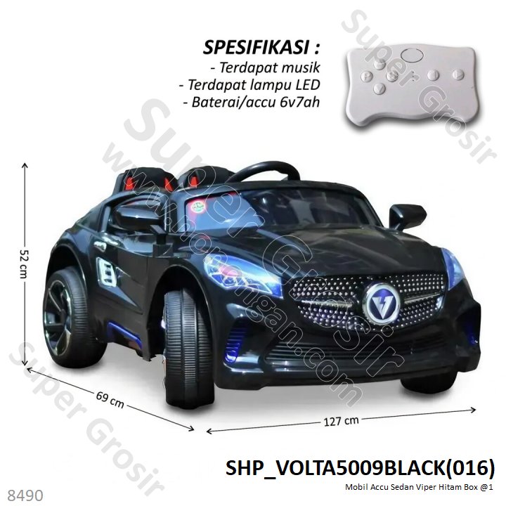 Mobil Aki Viper Hitam Box @1