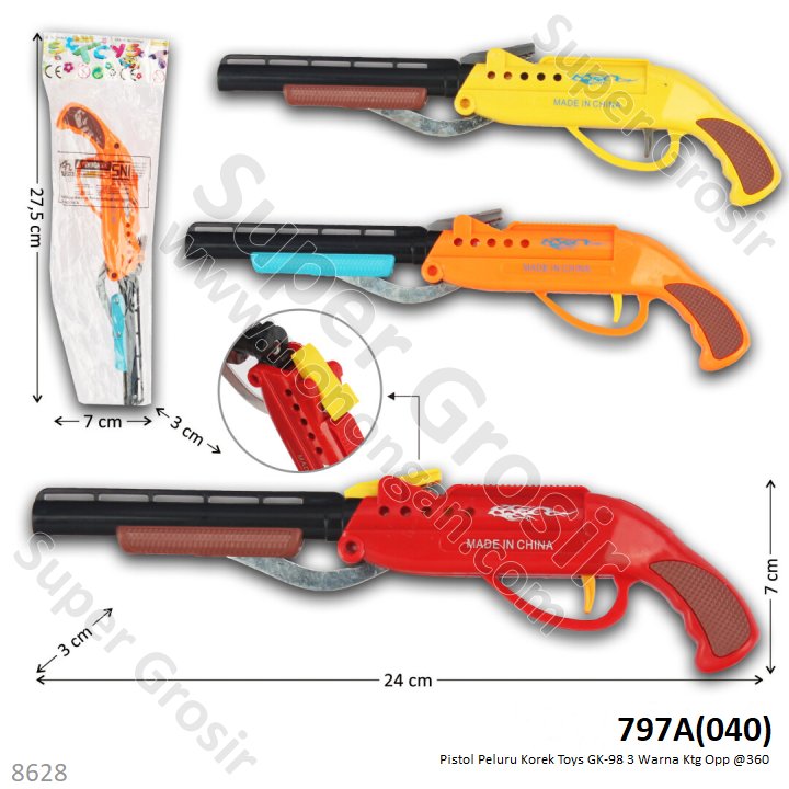 Pistol Peluru Korek Ktg @360
