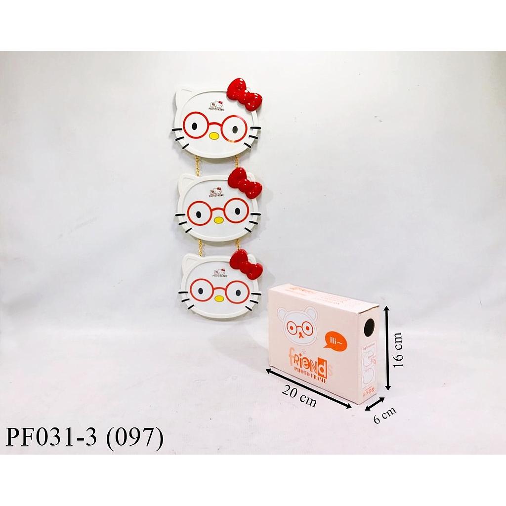 Frame Foto 3 Kepala Hello Kitty Friends Photo Frame Box @60
