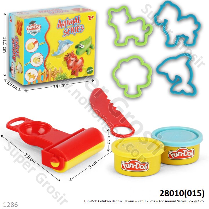 Fun-Doh Animal Series Box @125