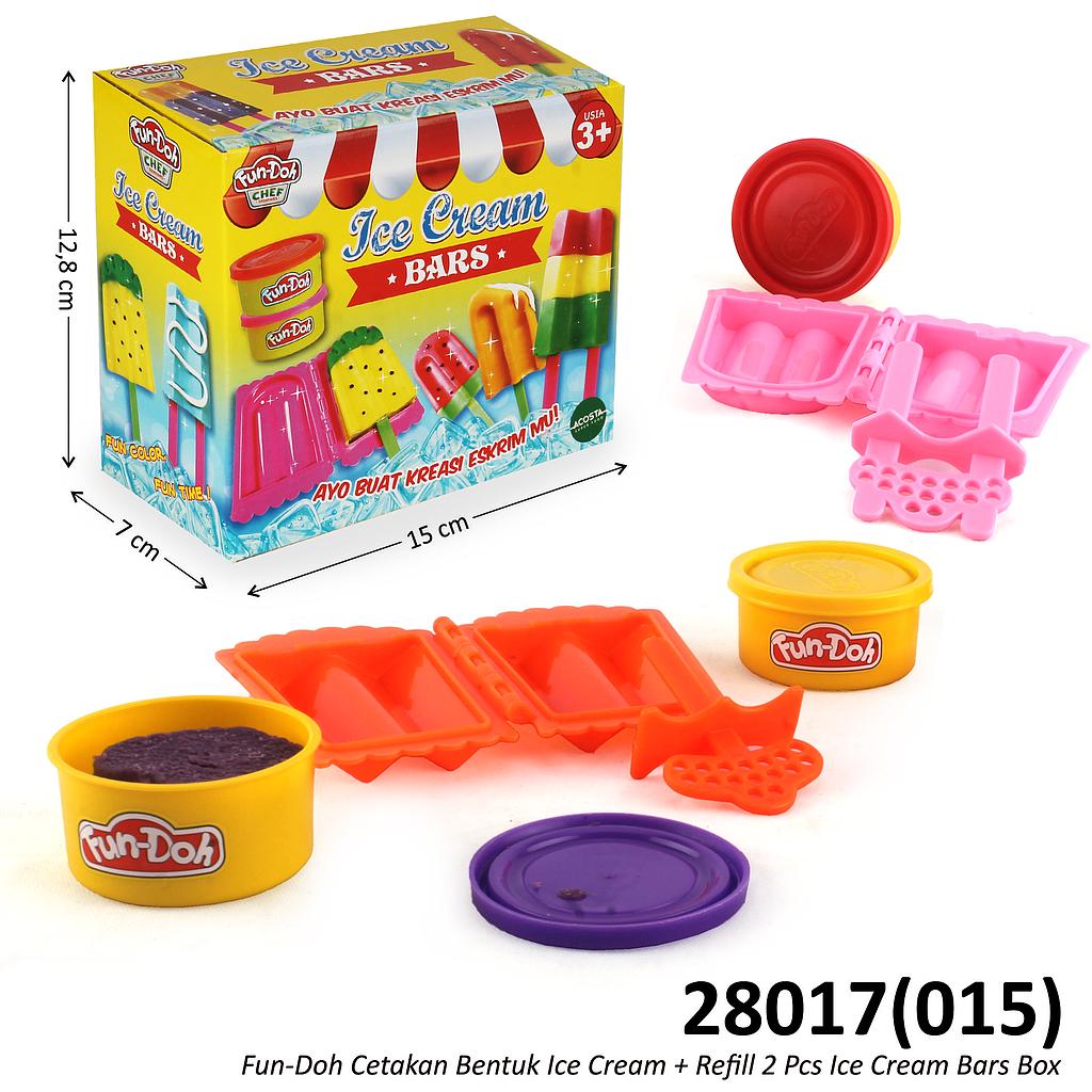 Fun-Doh Es Krim Ice Cream Bars Box @88