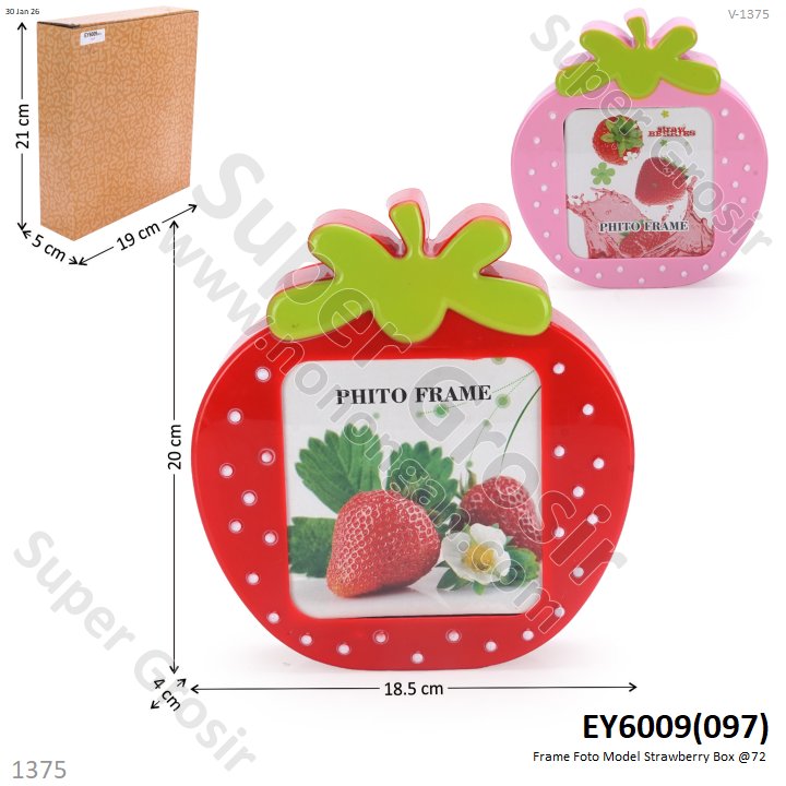 Frame Foto Model Strawberry Box @72