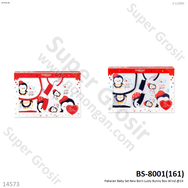 Pakaian Baby Set New Born Lusty Bunny Box Wind @24