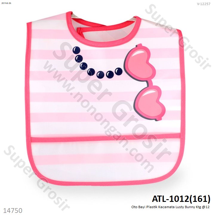 Oto Bayi Plastik Kacamata Lusty Bunny Ktg @12