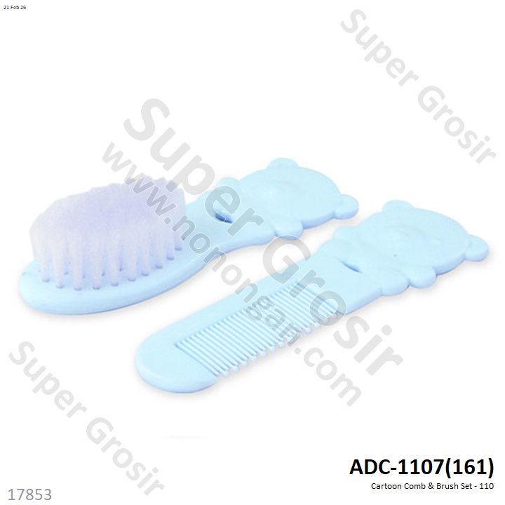 Cartoon Comb &amp; Brush Set - 1107