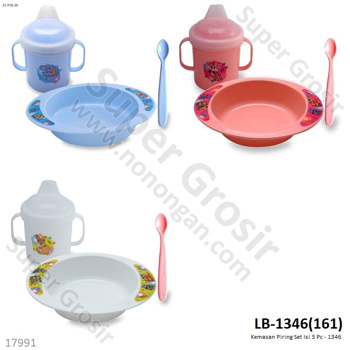 Kemasan Piring Set Isi 3 Pcs Ktg