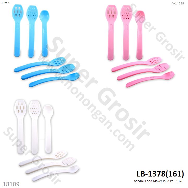 Sendok Food Maker Isi 3 Pc - 1378