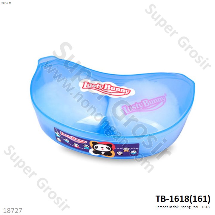 Tempat Bedak Pisang 2 Lubang 