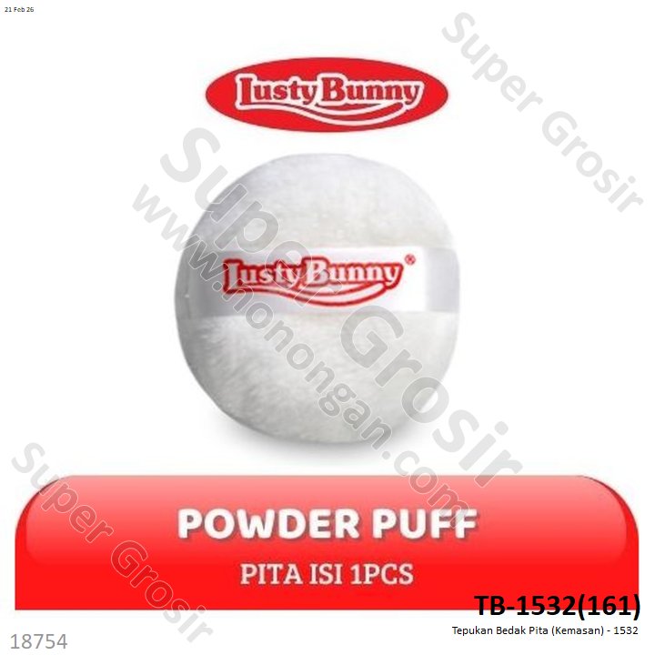 Tepukan Bedak Pita (Kemasan) - 1532