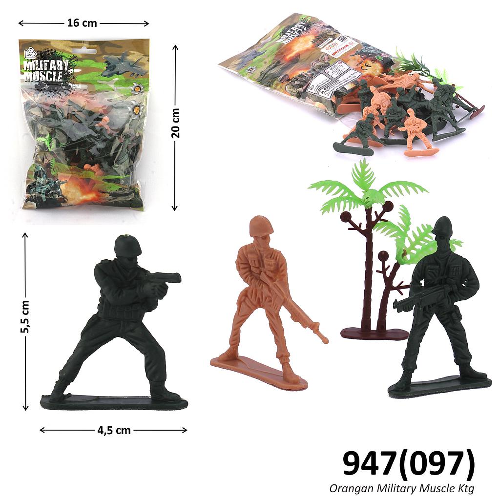 Figure Tentara Set Military Muscle Ktg @588