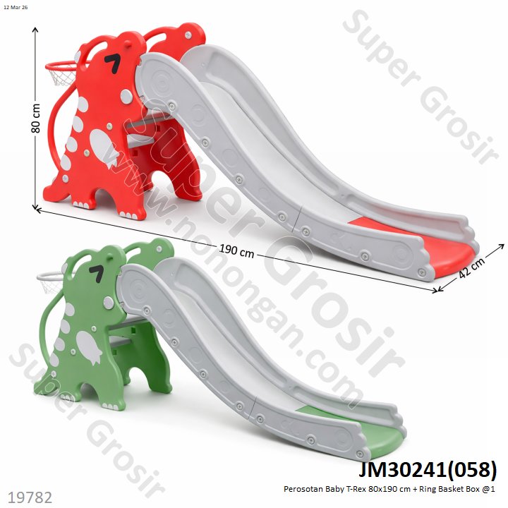 Perosotan Baby T-Rex 80x190 cm + Ring Basket Box @1