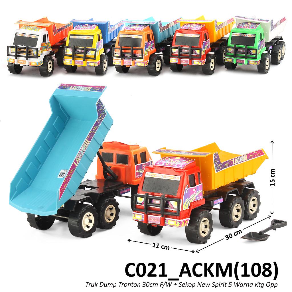 Truk Dump Tronton 30 cm F/W + Sekop New Spirit / Lazuardi Ktg Opp @42