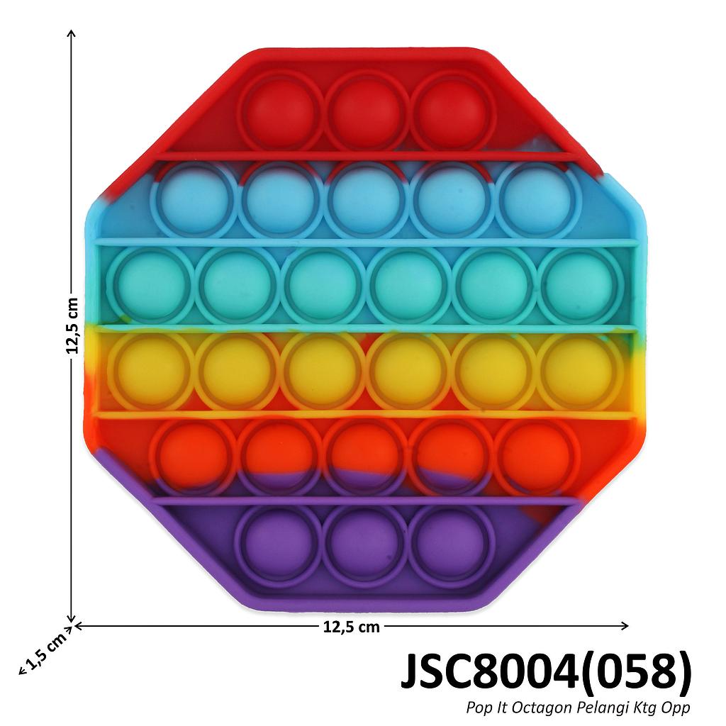 Pop It Octagon Pelangi Ktg Opp @400