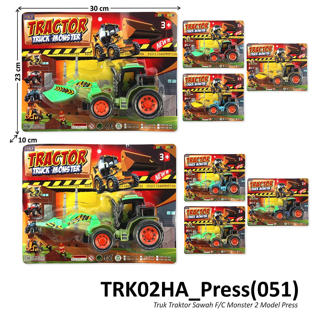 Truk Konstruksi Traktor F/C Tractor Truck Monster Press @60