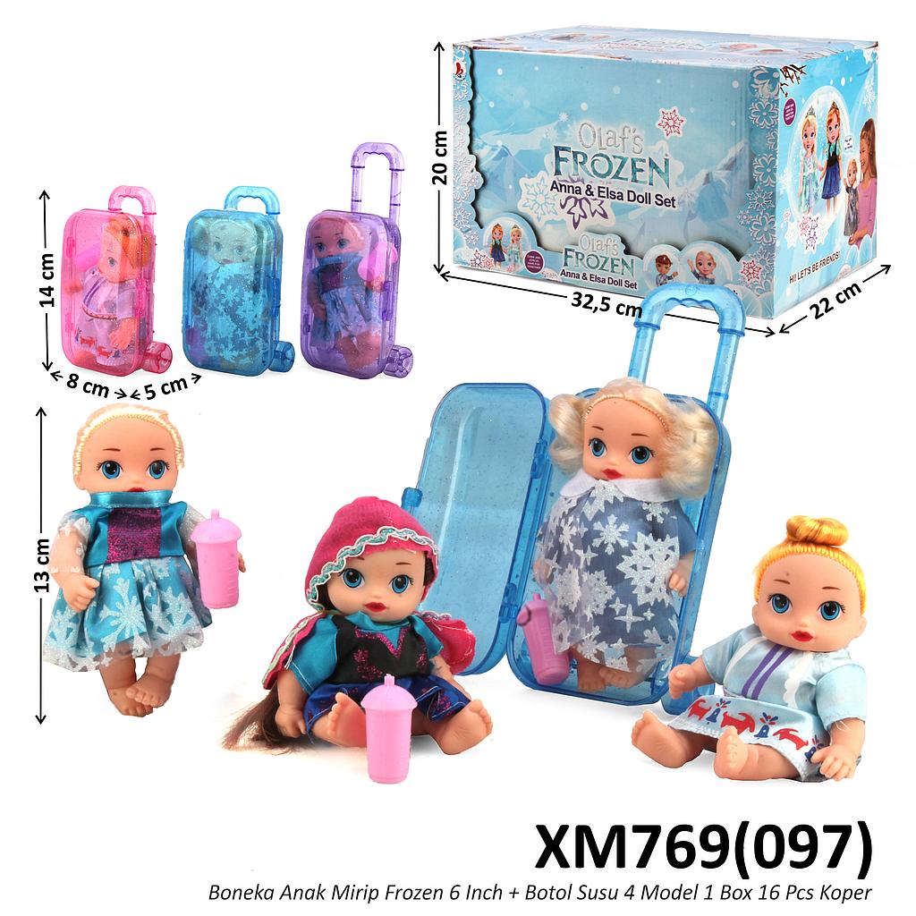 Boneka Frozen Koper 5 Inch + Acc Olaf's Frozen Adventure 1 Box 16 Pcs Koper @96