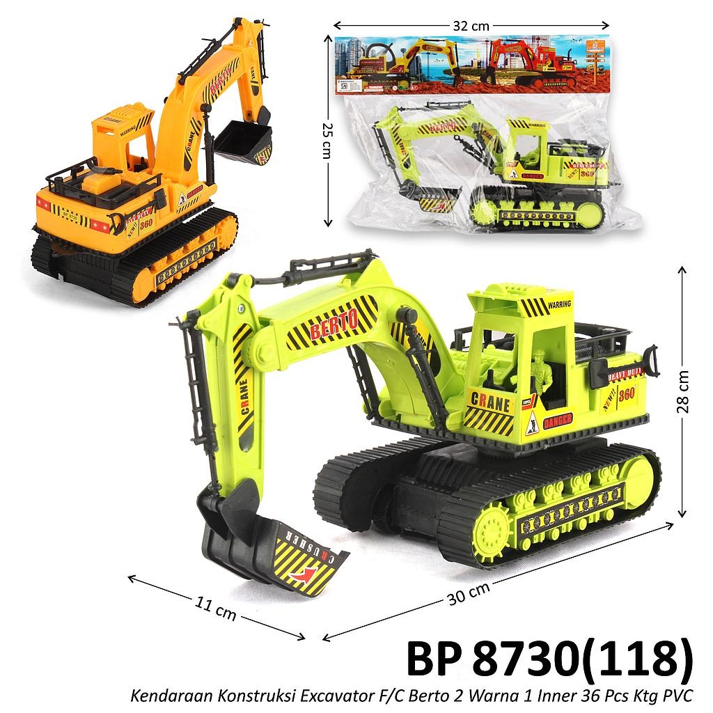 Excavator F/C 1 Inner 36 Pcs Ktg PVC @72