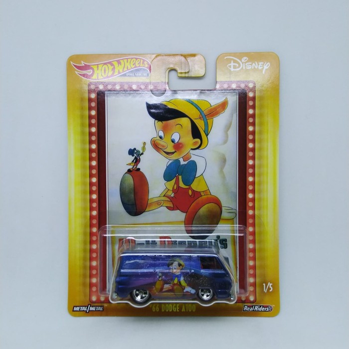 Hot Wheels Premium Disney Pinocchio - 66 Dodge A100