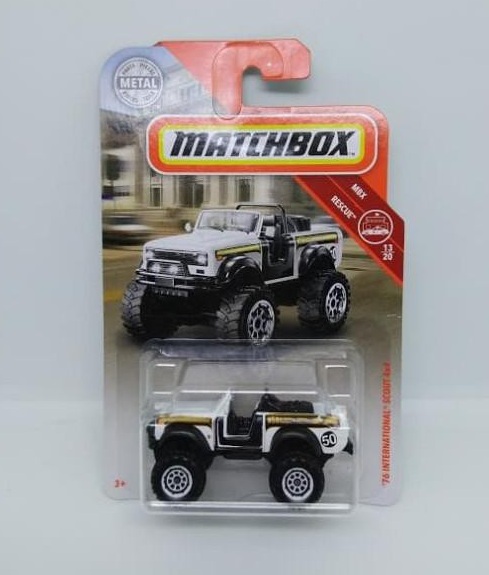 Hot Wheels Matchbox - 76 International Scout 4x4