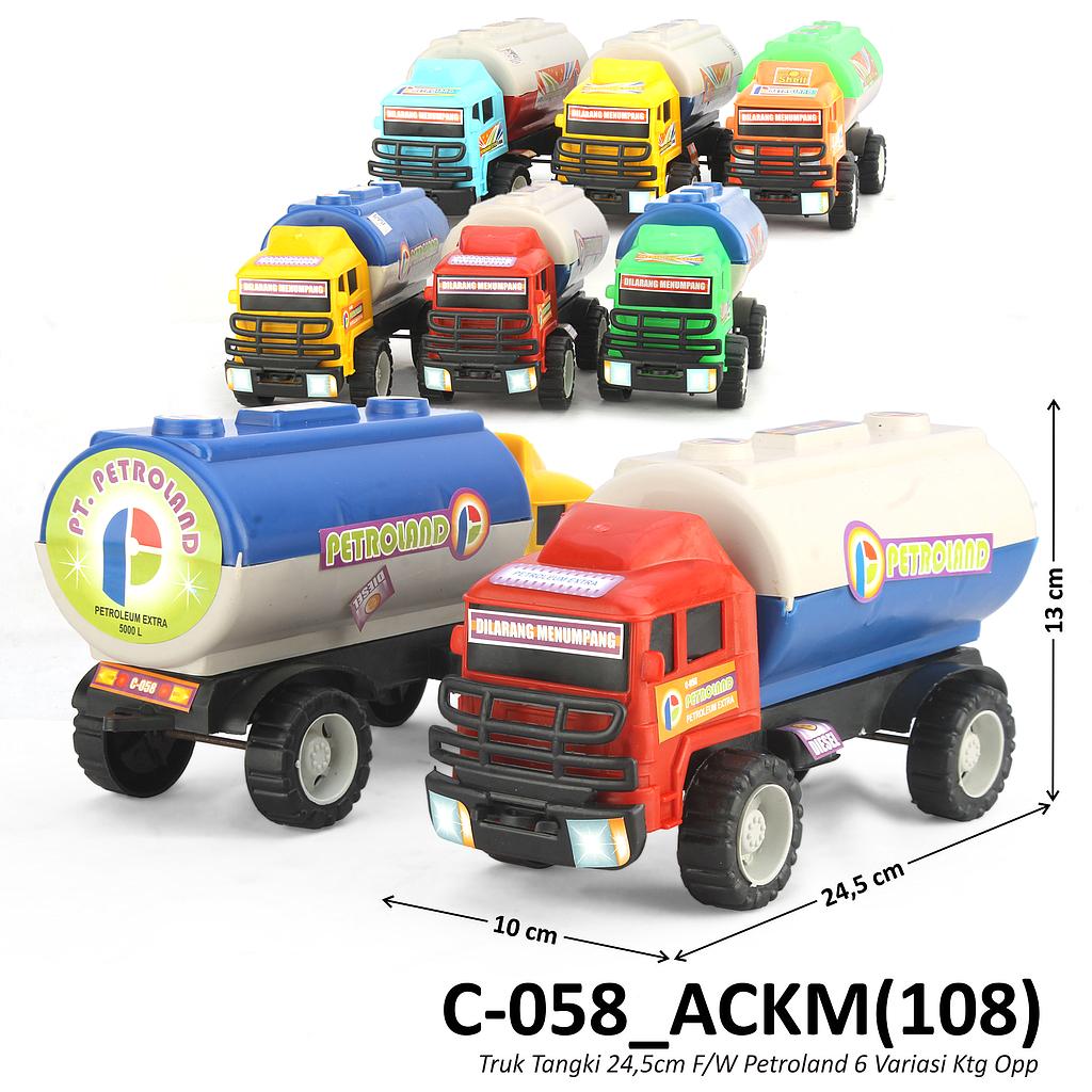 Truk Tangki F/W 25 cm Petroland 6 Variasi Ktg Opp @60