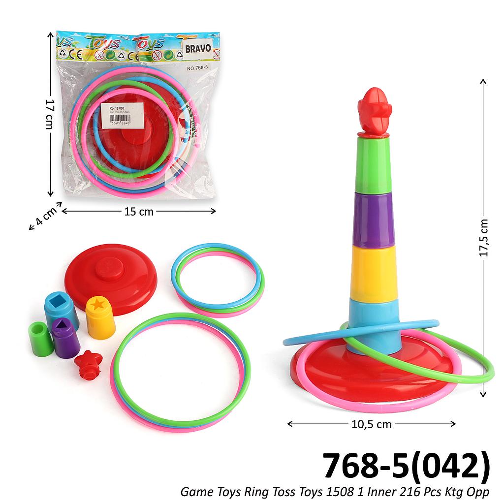 Game Toys Lempar Gelang Toys 1508 1 Inner 216 Pcs Ktg Opp @432