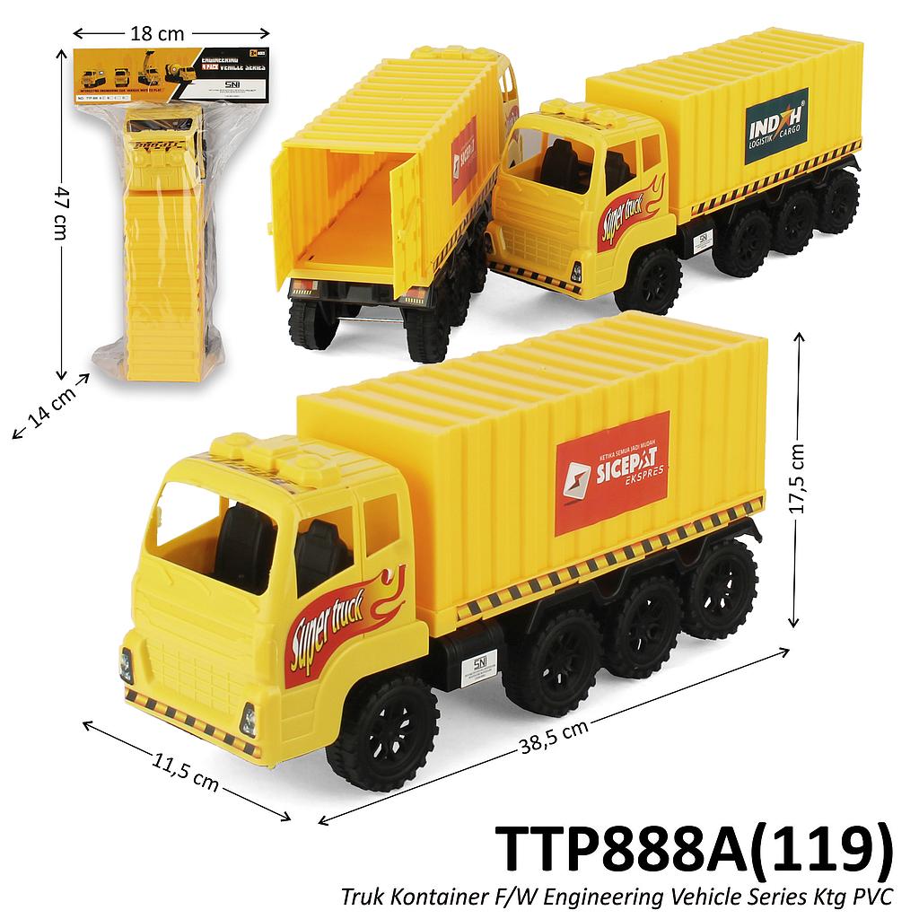 Truk Box Trinton F/W 39 cm Engineering Vehicle Series Ktg PVC @35