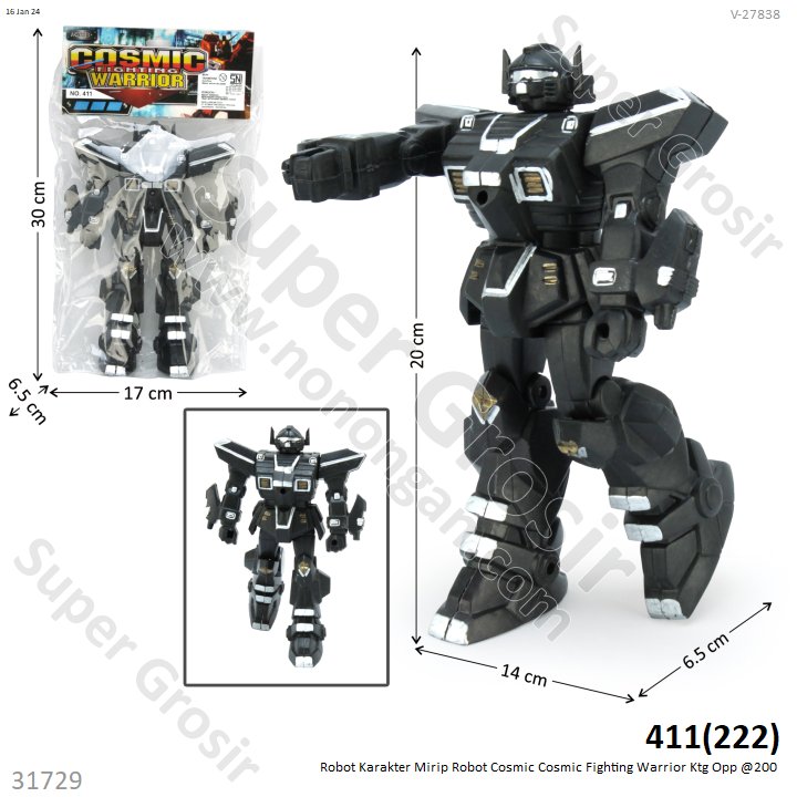Robot Cosmic Fighting Warrior Ktg Opp @200