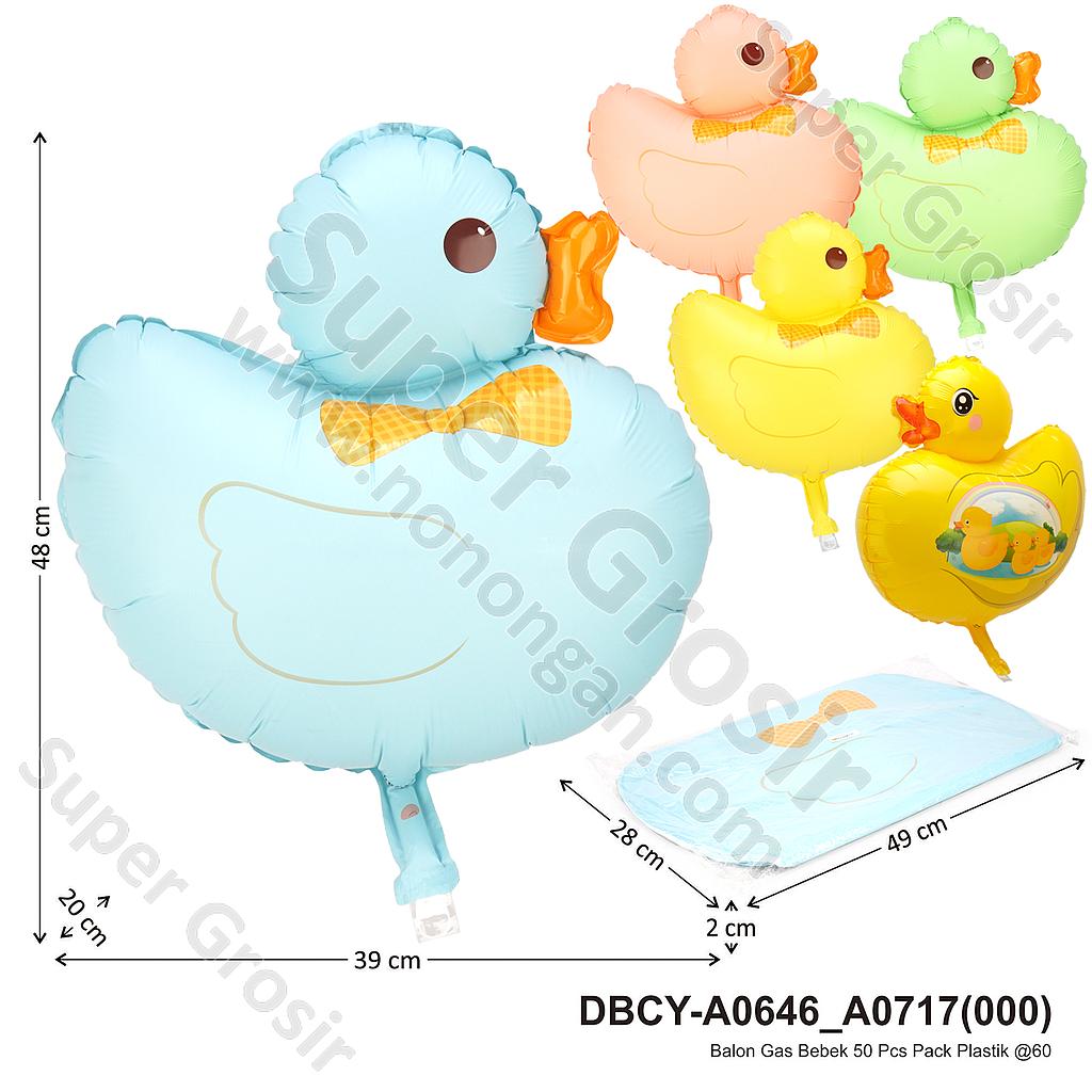 Balon Gas Bebek 50 Pcs Pack Plastik @60