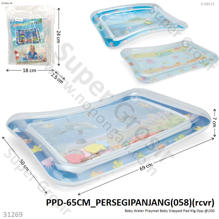 Matras Baby Water Playmat Baby Slapped Pad Ktg Opp @200